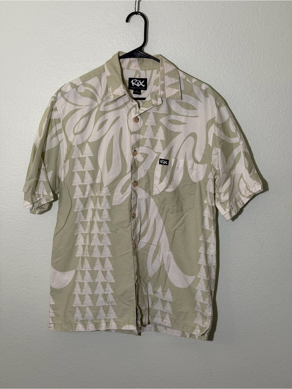 Rix Island Wear Men’s Hawaiin Shirt Large